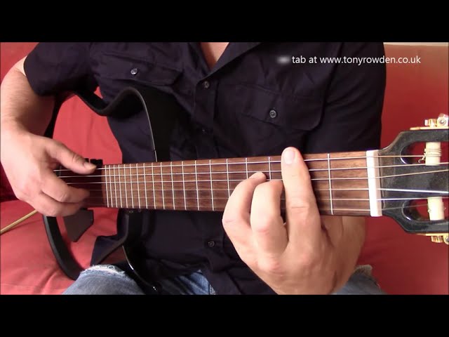Ombra Mai Fu - Handel guitar solo (Largo from Xerxes) - link to TAB in description