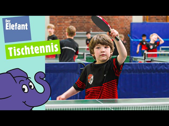 Wie wird Tischtennis gespielt? | Der Elefant | WDR