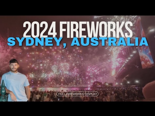 SYDNEY 2024 NEW YEARS EVE FIREWORKS! Unbelievable display 🎆🇦🇺 Australia