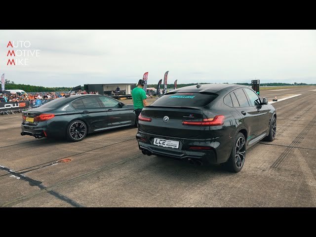 DRAG RACING w/ a 650HP BMW X4M Competition by LCE Performance