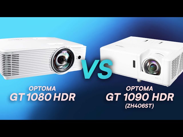 Optoma GT1080HDR vs. the GT1090HDR // Which is the better projector for your setup?