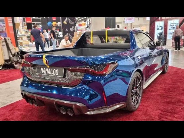 Here’s the Crazy BMW M4 Maloo Pickup!