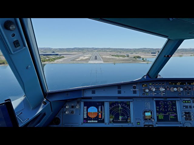 Thessaloniki LGTS Landing | Fenix A320 | MSFS