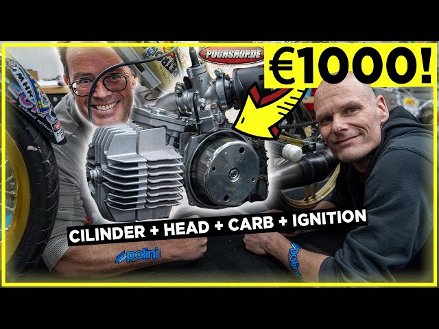 €1000,- Euro POLINI 65cc Puch Maxi Setup