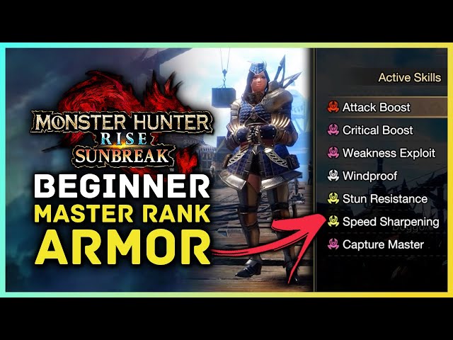 Monster Hunter Rise Sunbreak - Awesome & Easy Beginner Master Rank Armor Set Guide