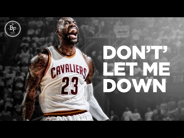 2016 NBA Season Recap Mix - Don't Let Me Down