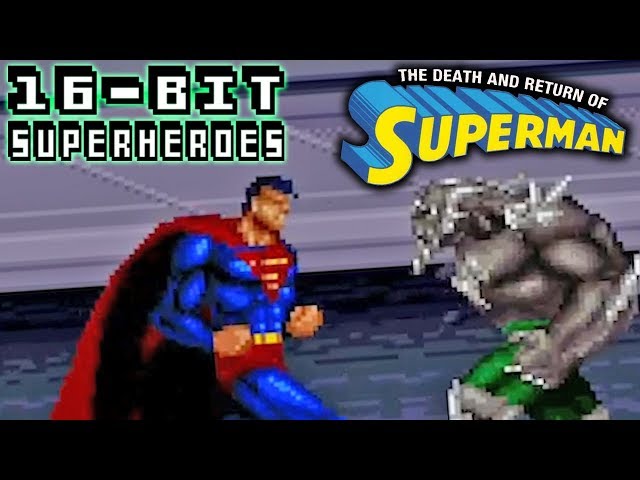 16-bit Superheroes: Death and Return of Superman - Electric Playground Review