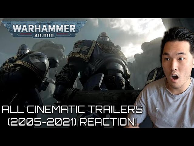 Warhammer 40K All Cinematic Trailers (2005-2021) | BLIND REACTION! | FIRST TIME REACTION!
