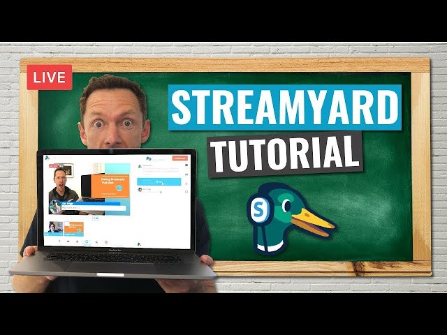 COMPLETE StreamYard Tutorial: How to Live Stream Like a PRO!
