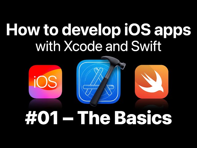 Learn how to develop iOS apps with Xcode and Swift – The Basics 📱 (FREE beginner tutorial)