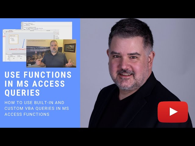How to Use Functions in MS Access Queries