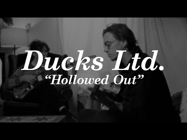 Ducks Ltd. - "Hollowed Out" (Official Music Video)