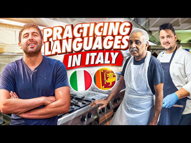 Practicing Languages on my Trip through Italy
