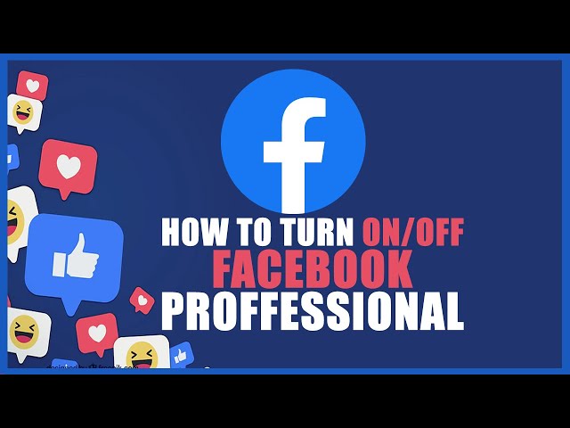 How To turn ON and OFF Facebook professional Mode | Fix Fb Professional Mode Not Showing