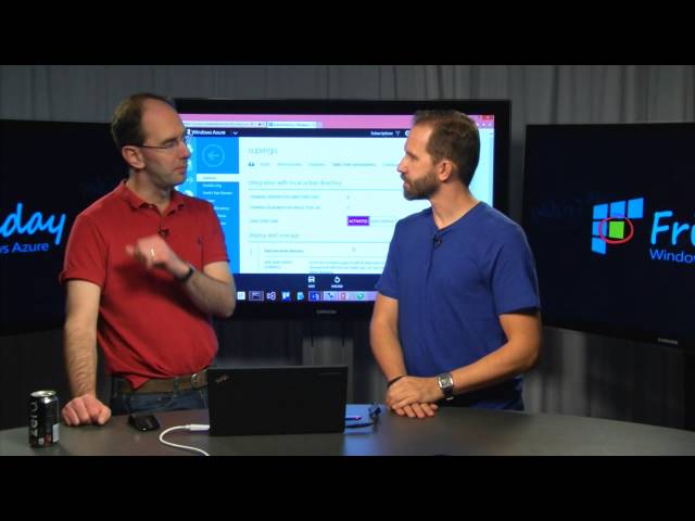 Scott Guthrie demos Windows Azure Active Directory in the Cloud