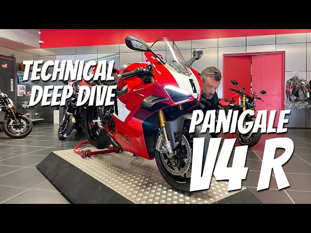 2023 Ducati Panigale V4 R - Technical Deep Dive @AMSDucatiDallas ​