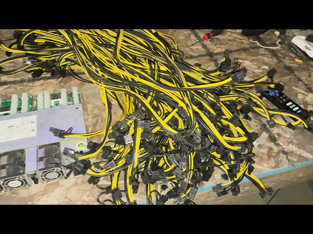 I have to many cables SALE gpu mining