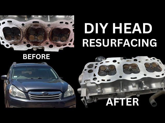 How To: Resurface (EJ25/Subaru) Heads At Home - Backyard Machining 101