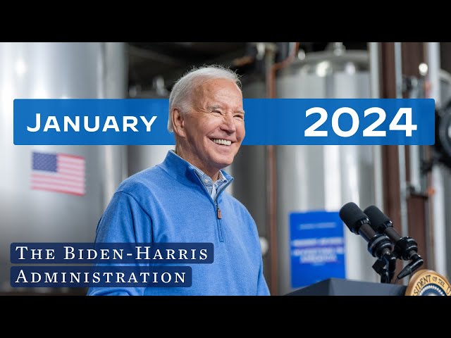 A look back at January 2024 at the Biden-Harris White House.