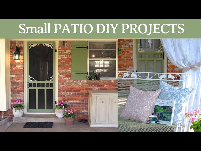 7 Ways to Add COTTAGE STYLE to Your PATIO ~ DIY Projects & Ideas on a Budget!