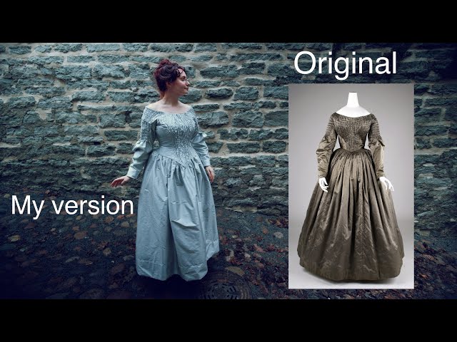 Romantic era fashion- let's make a 1837-42 dress