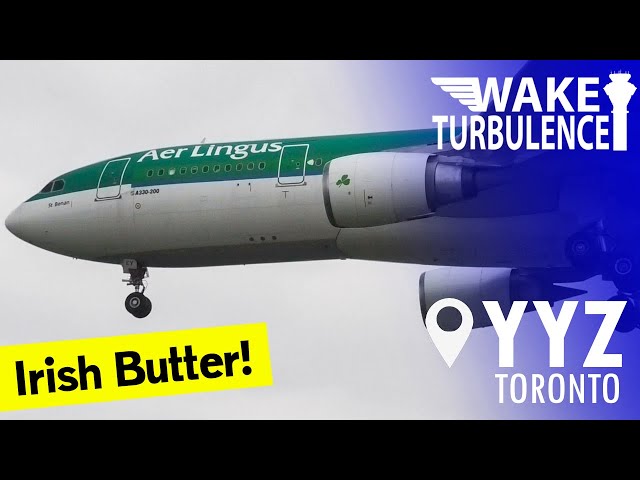 Aer Lingus Butter Machine Lands in Toronto from Dublin!