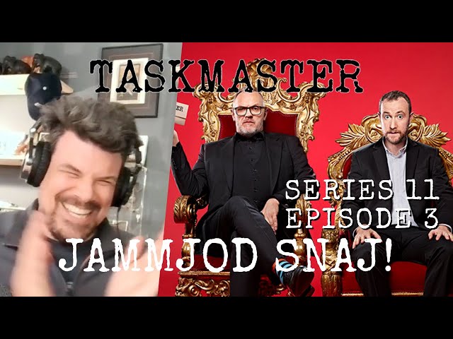 First Reaction to Taskmaster 11x03 - Hot Rocks & Airport Security (Wozniak got ROBBED!)