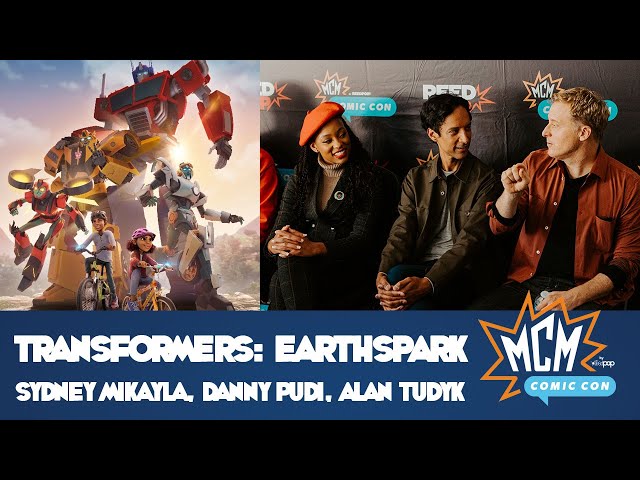 Transformers: EarthSpark Press Panel - Alan Tudyk, Danny Pudi, Sydney Mikayla - MCM Comic-Con