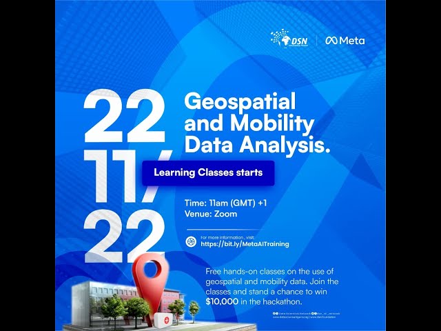 Geospatial and Mobility Data for Health Solutions in Africa - Day 5