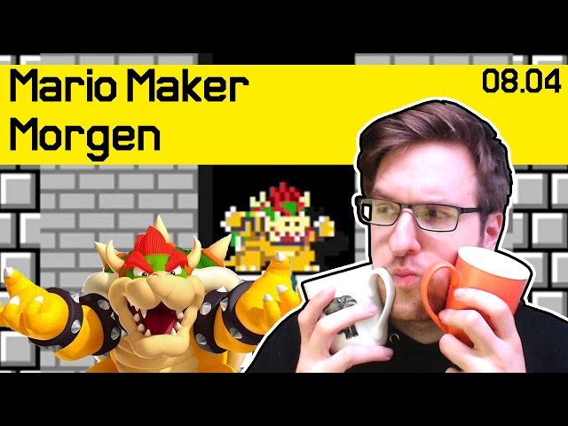 08.04 | Bowser Level! #3 | Mario Maker Morgen