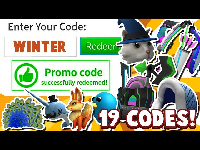 *19 CODES!* All NOVEMBER Promo Codes In Roblox 2020! New Roblox Not Expired Christmas Promo Codes