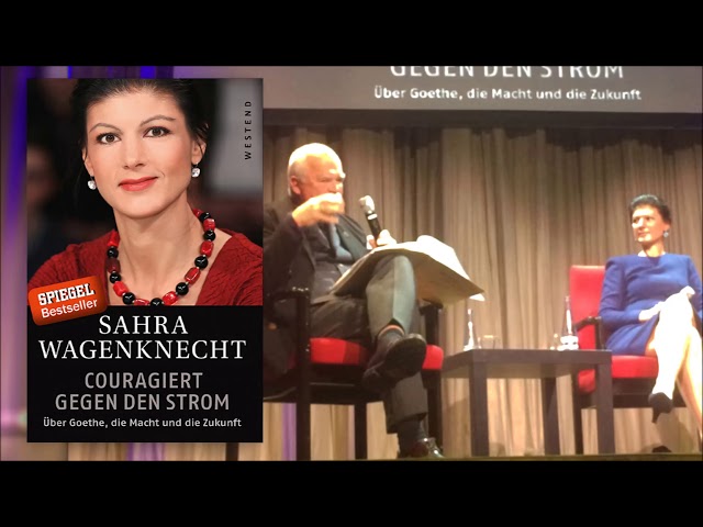 "Couragiert gegen den Strom" / Buchvorstellung mit Sahra Wagenknecht und Peter Gauweiler