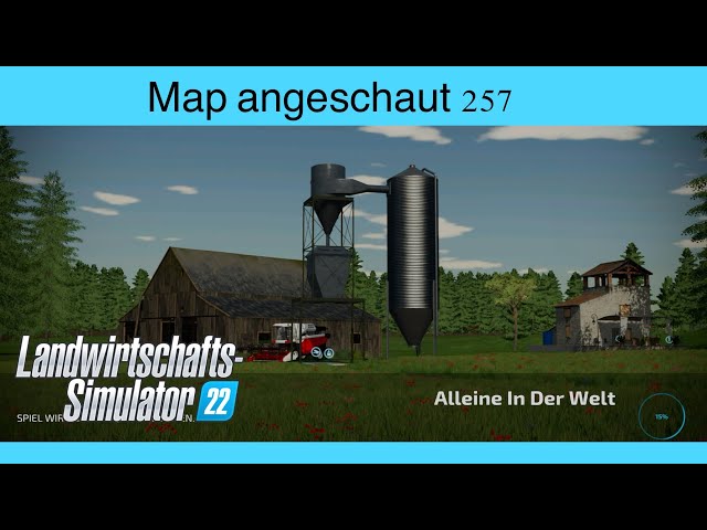 LS22 | Map angeschaut #257 - Allein in der Welt | Konsolen, deutsch
