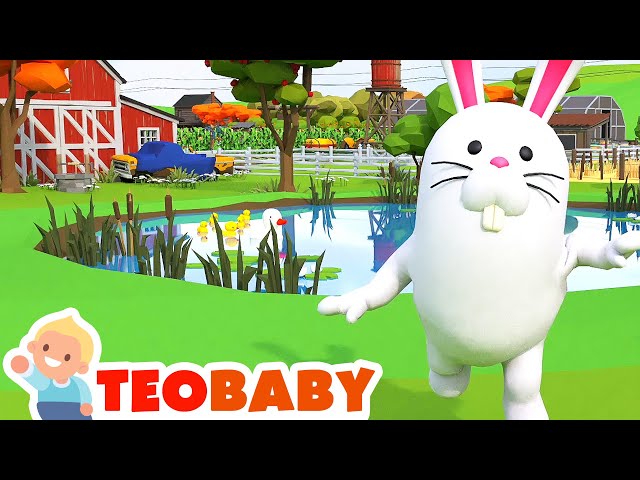 Hop Little Bunny Dance | Dance Party | Nursery Rhymes & Kids Songs