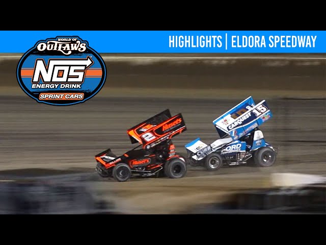 World of Outlaws NOS Energy Drink Sprint Cars | Eldora Speedway | May 4th, 2024 | HIGHLIGHTS