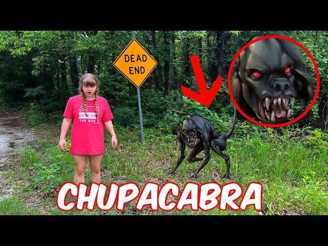 CHUPACABRA SPOTTED in the WOODS! The LEGEND of the EL CHUPACABRAS 😵