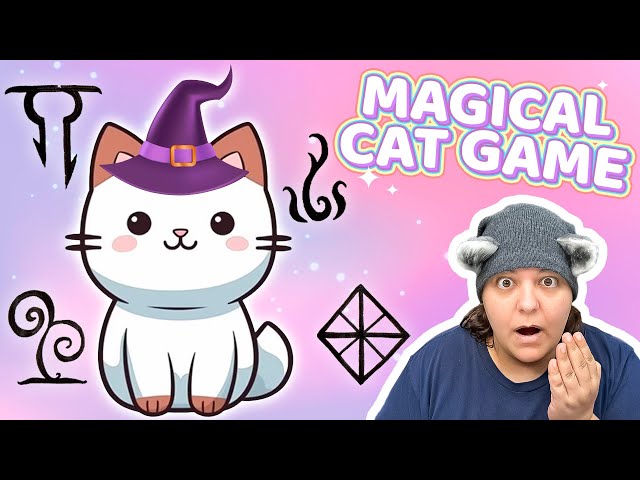 Magic & Cats AND Drawing?! Yes please…