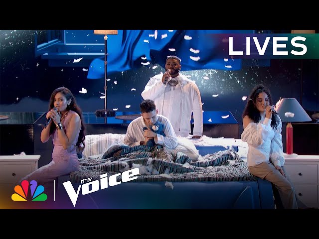 Asher HaVon, Madison Curbelo and Serenity Arce Perform Coldplay's "Fix You" | The Voice Lives | NBC