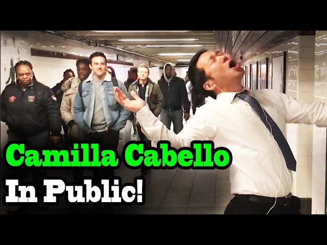 CAMILA  CABELLO - Never be the Same - SINGING IN PUBLIC!!