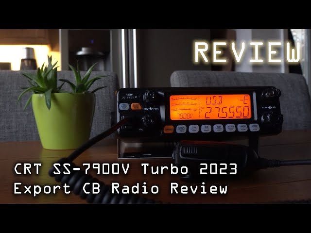 CRT SS 7900V Turbo Export CB Radio - 2023 Version! What Did They Change?
