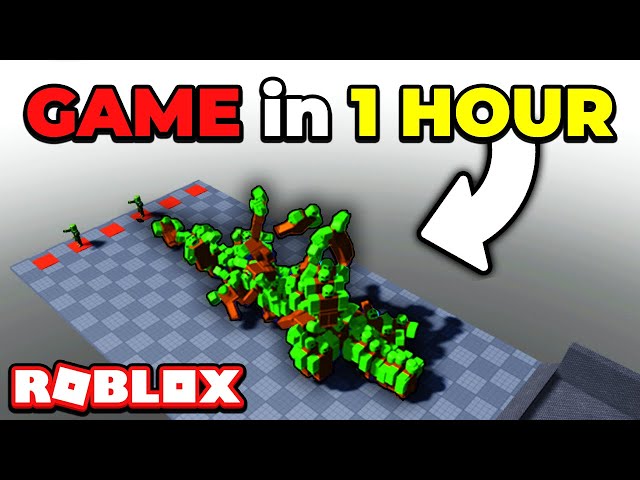 I Made a ROBLOX Game in 1 Hour!