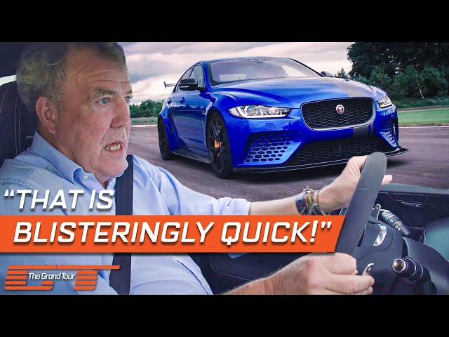 Jeremy Clarkson Tests The New VS Old Jaguar XE | The Grand Tour
