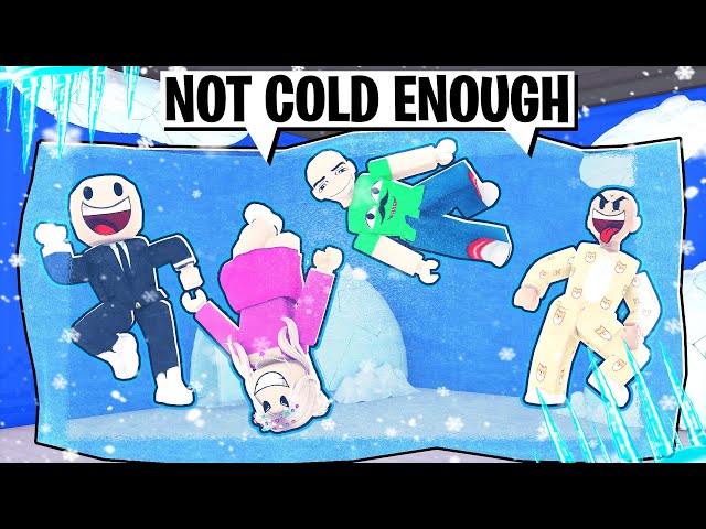 FREEZING EVERYBODY ON EARTH | Roblox Funny Moments
