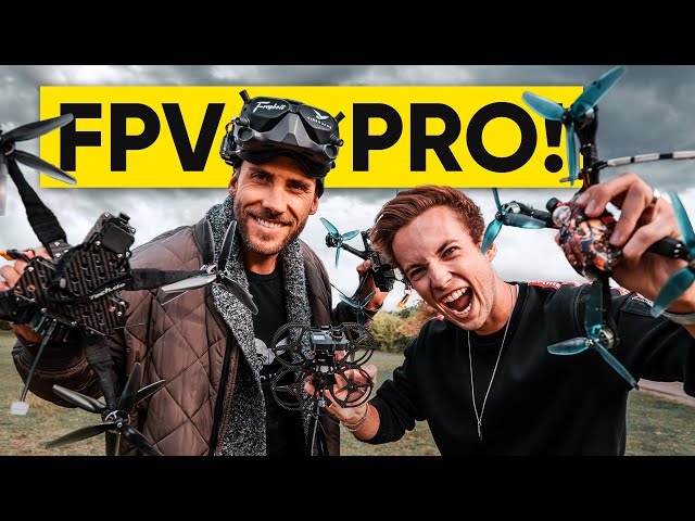 BEGINNER meets FPV PRO PILOT! (I Crashed His Drone...)