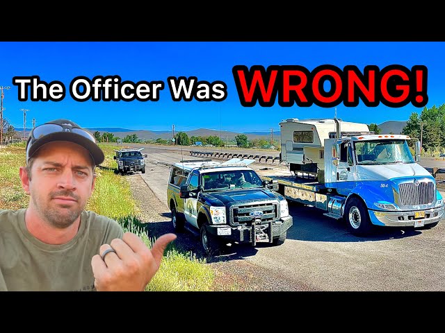 Busted by CHP!   But I Know a Loophole…