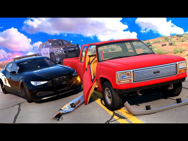This Mod Makes Police Chases 1000% Harder in BeamNG Drive!