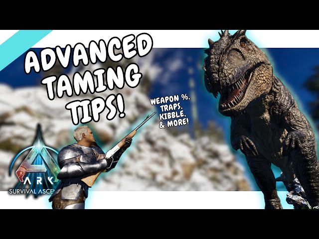 Increase Torpor Tame 2x as Fast & Trap Any Dino! Advanced Taming Guide Ark Ascended