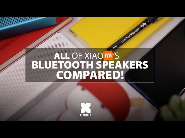 ALL Xiaomi Bluetooth Speakers Compared! [Xiaomify]