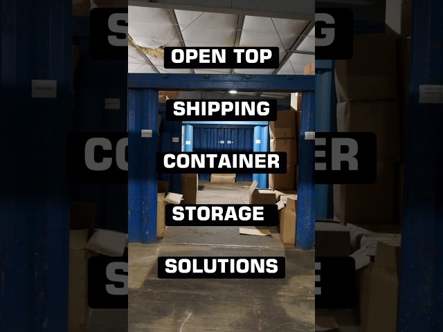 Open Top Storage Solutions #diy #container #storage