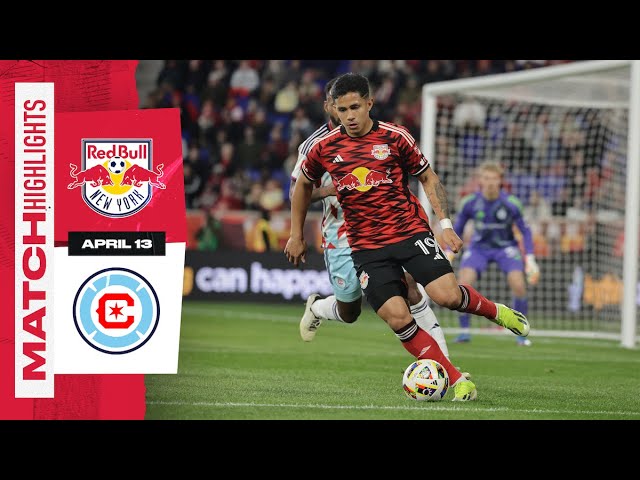 New York Red Bulls Play Chicago Fire to a Draw | MLS Highlights